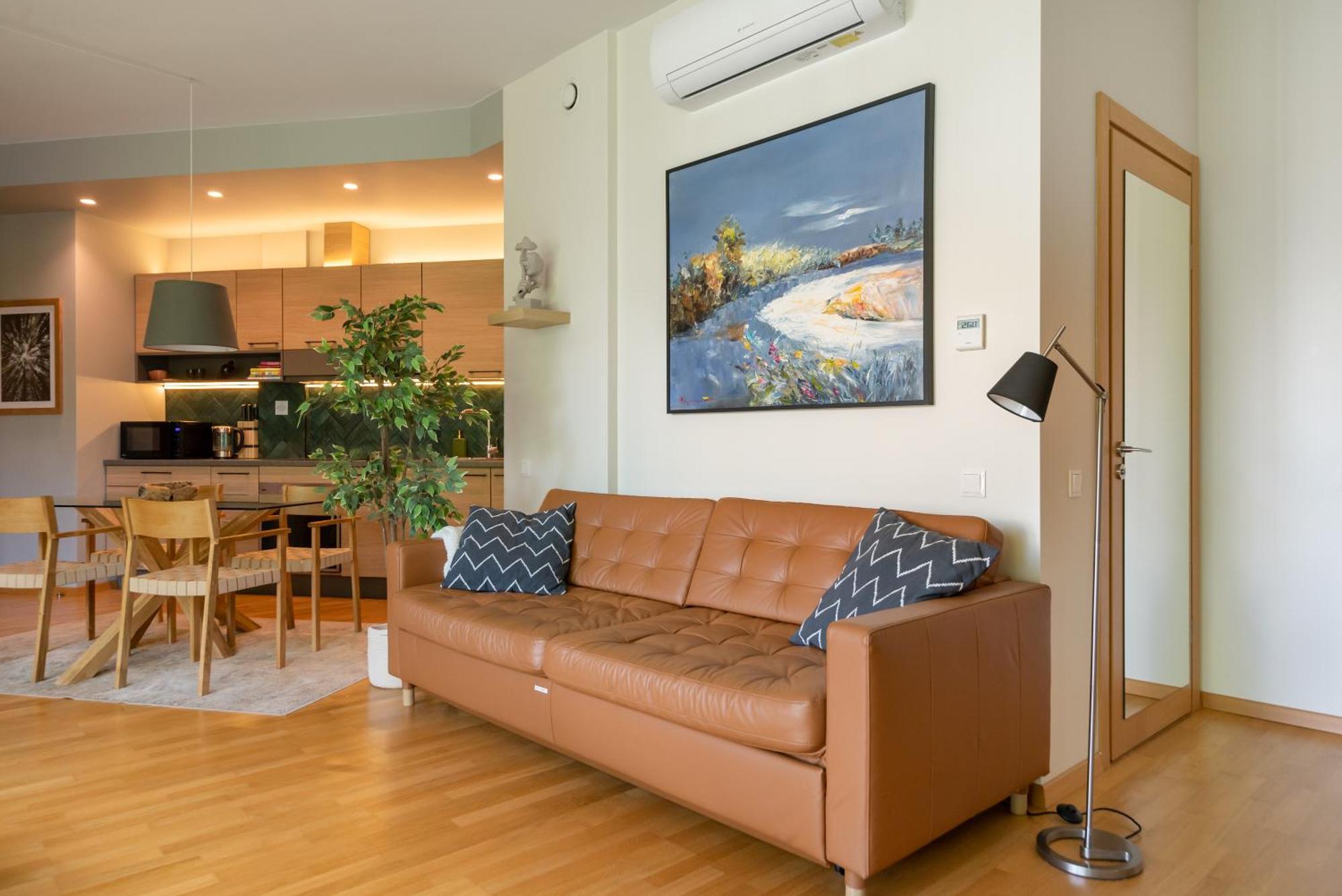 2 Bedroom Apt, 2 Garage Spots & Balconies, Self Check-In, By Cohost Друскининкай Экстерьер фото